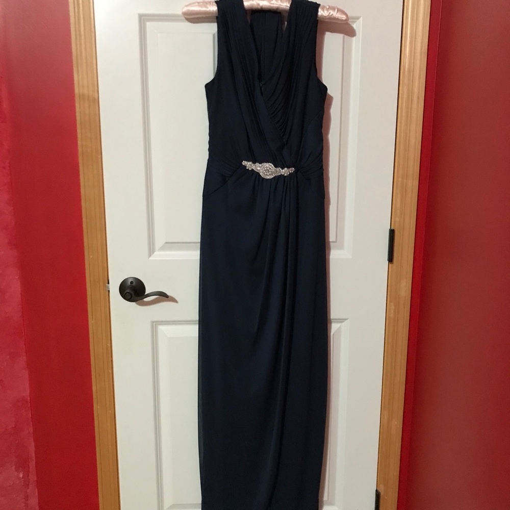 Nordstrom Alex Evenings Chiffon Gown Sz 8
